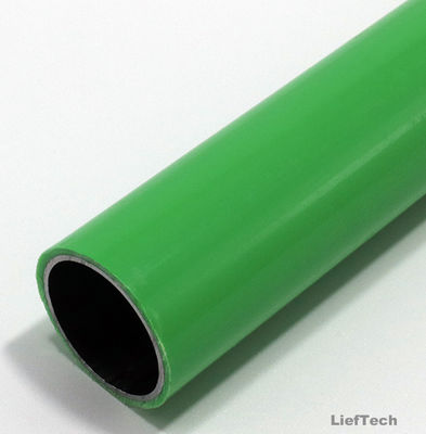 চার মিটার পিই লেপা ইস্পাত পাইপ 1.2mm প্লাস্টিক লেপা ইস্পাত নল