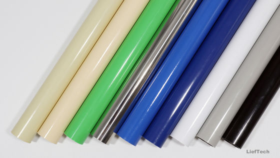 চার মিটার পিই লেপা ইস্পাত পাইপ 1.2mm প্লাস্টিক লেপা ইস্পাত নল